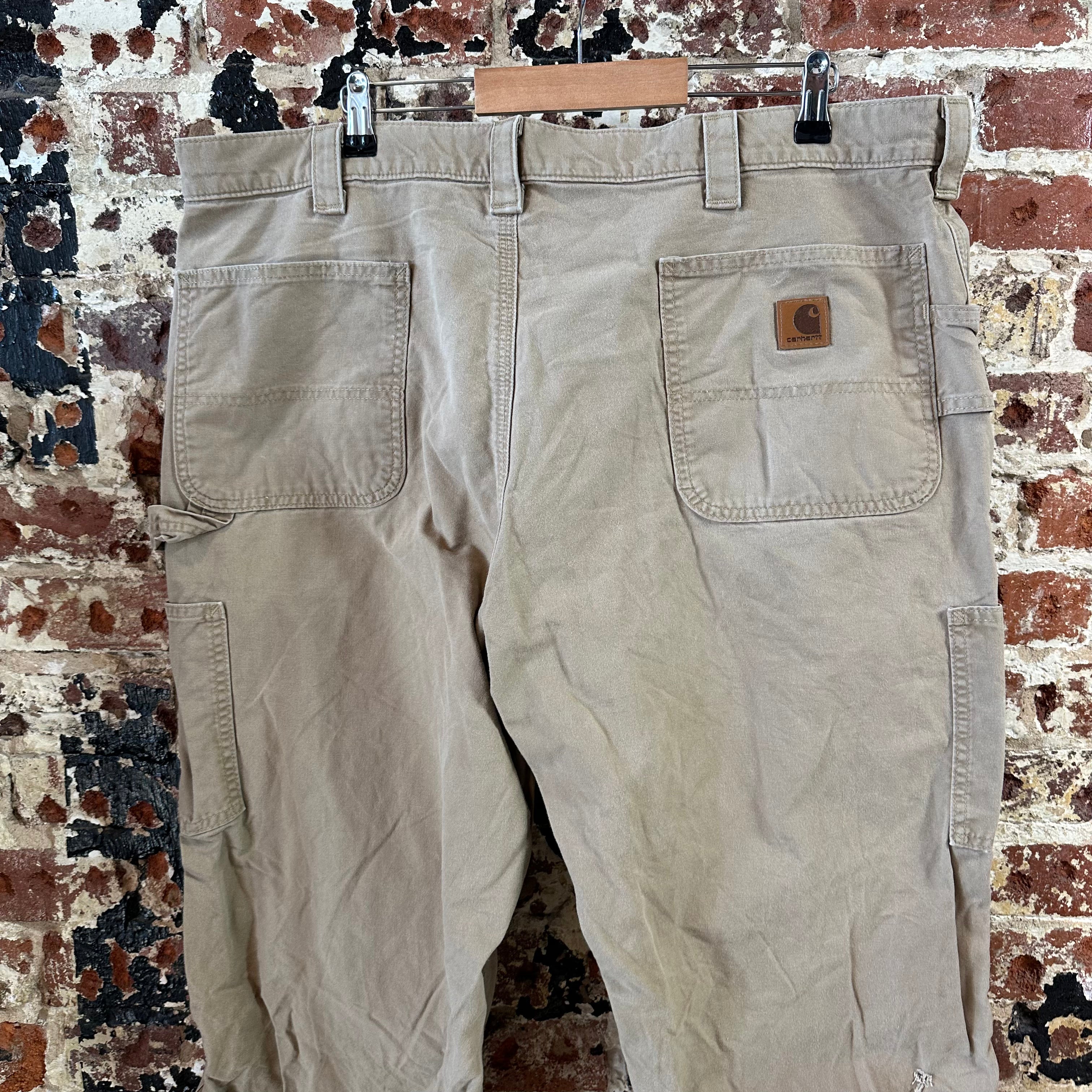 Carhartt B151 Mens 42x34 Tan Pants
