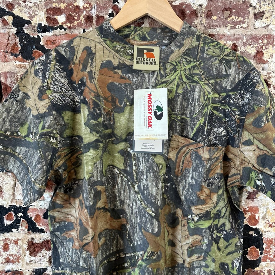 Russell Medium S/S Camo T-Shirt NEW
