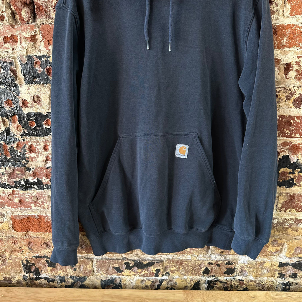 Carhartt Hoodie Sweatshirt Blue Mens Size Medium Original Fit
