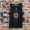 Harley Davidson Women's 2XL Tank Top Black Hall of Fame Ohio Flame NEW