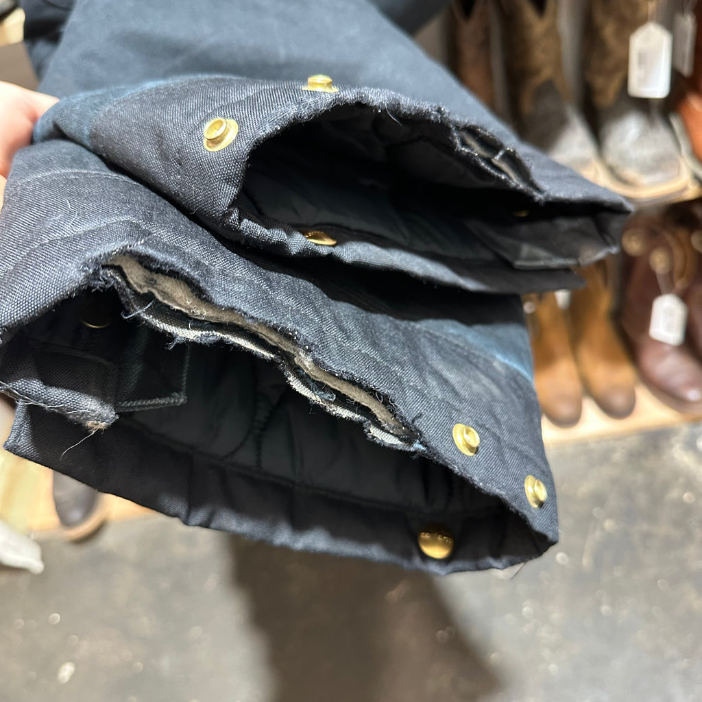 Carhartt Mens Small Black Insulated Bibs