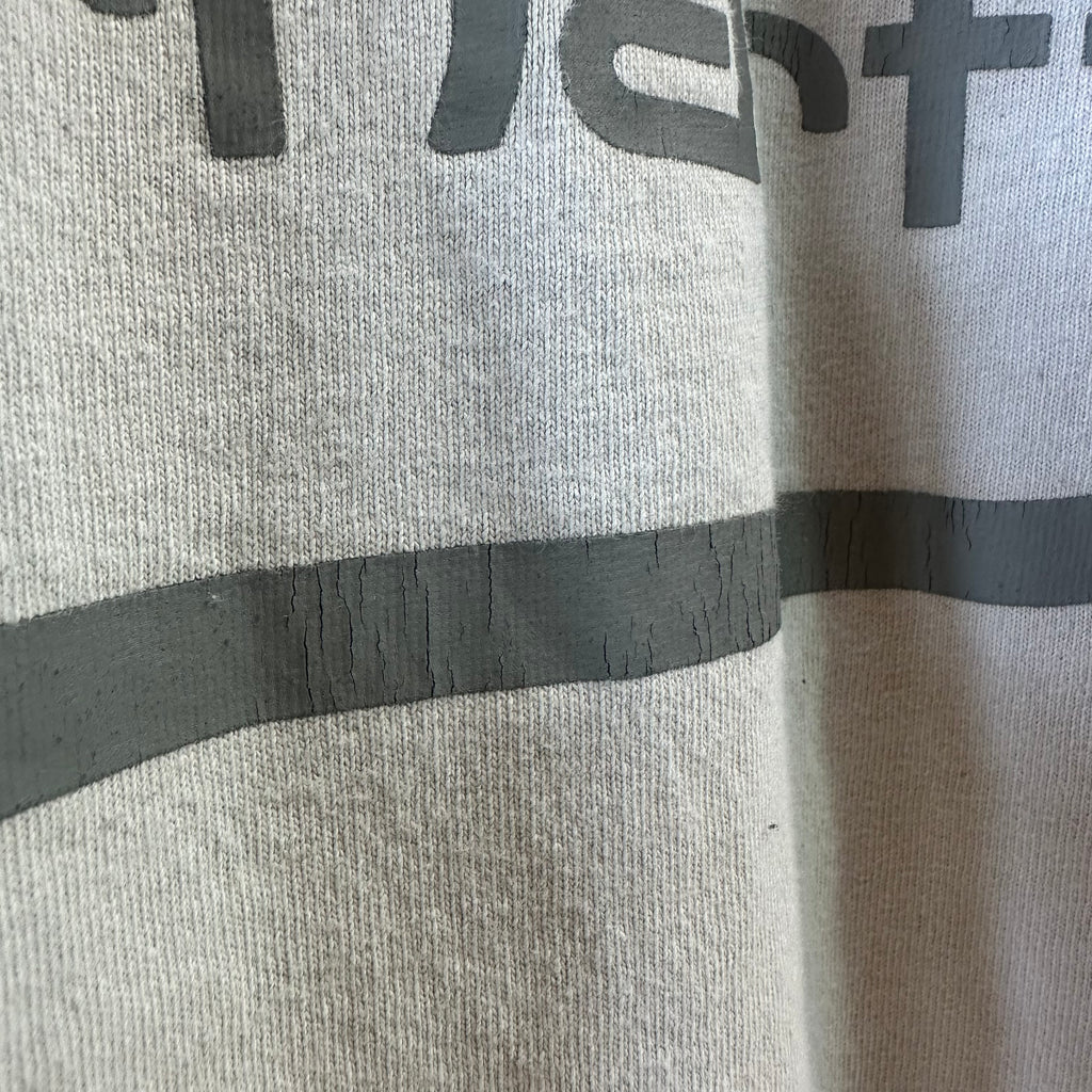 Carhartt Men's Medium Long Sleeve T Shirt White Loose Fit Logo