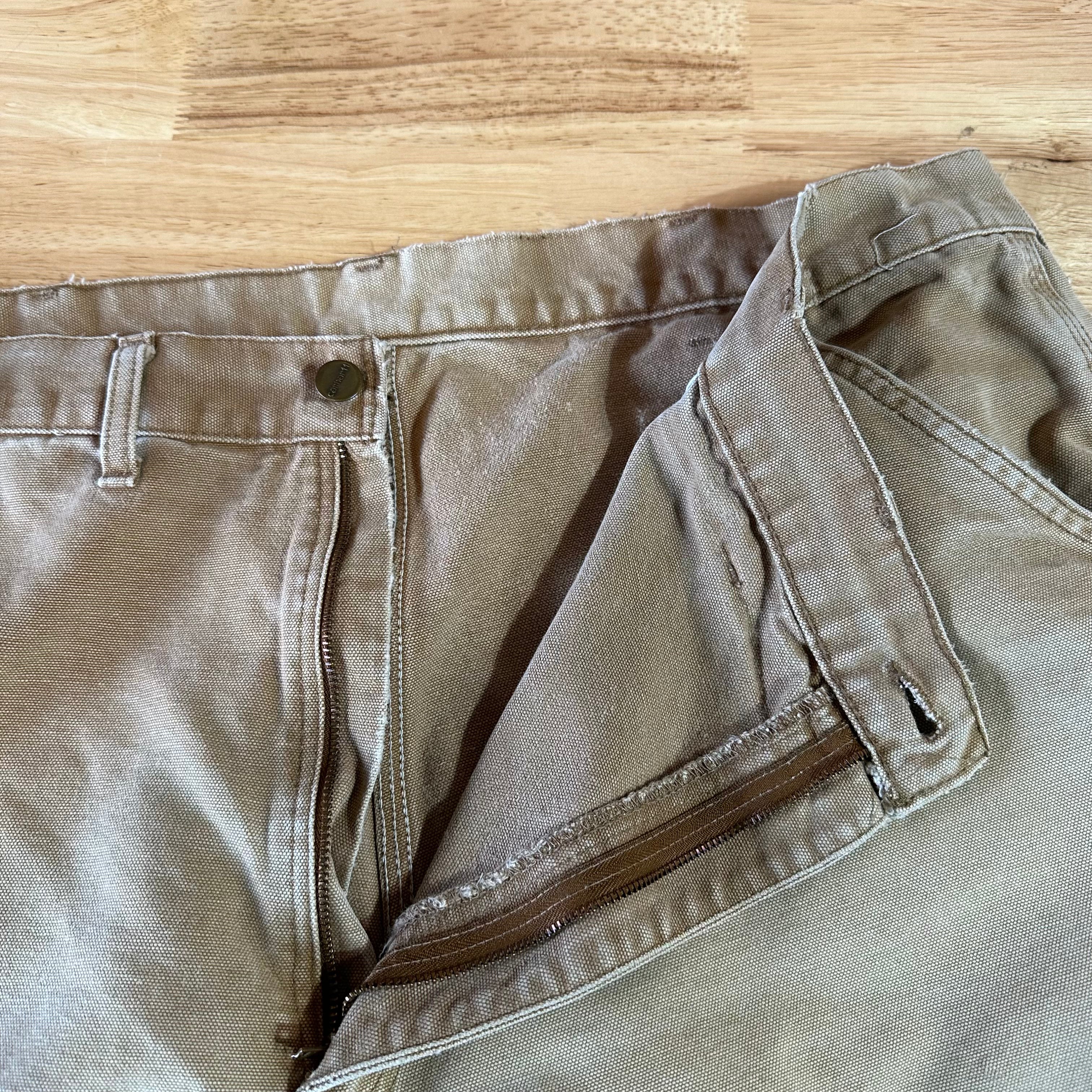 Carhartt Mens 46x32 Brown Pants