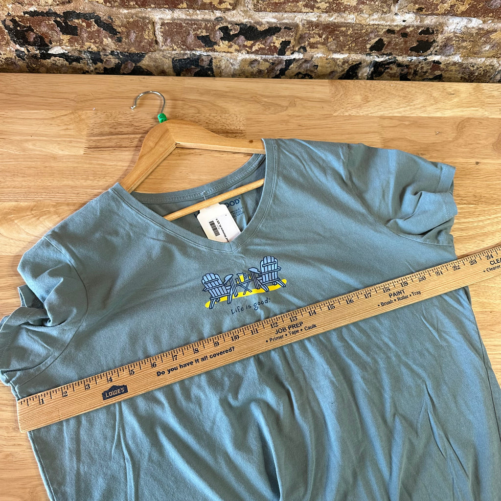 Life is Good T Shirt Womens Size XL