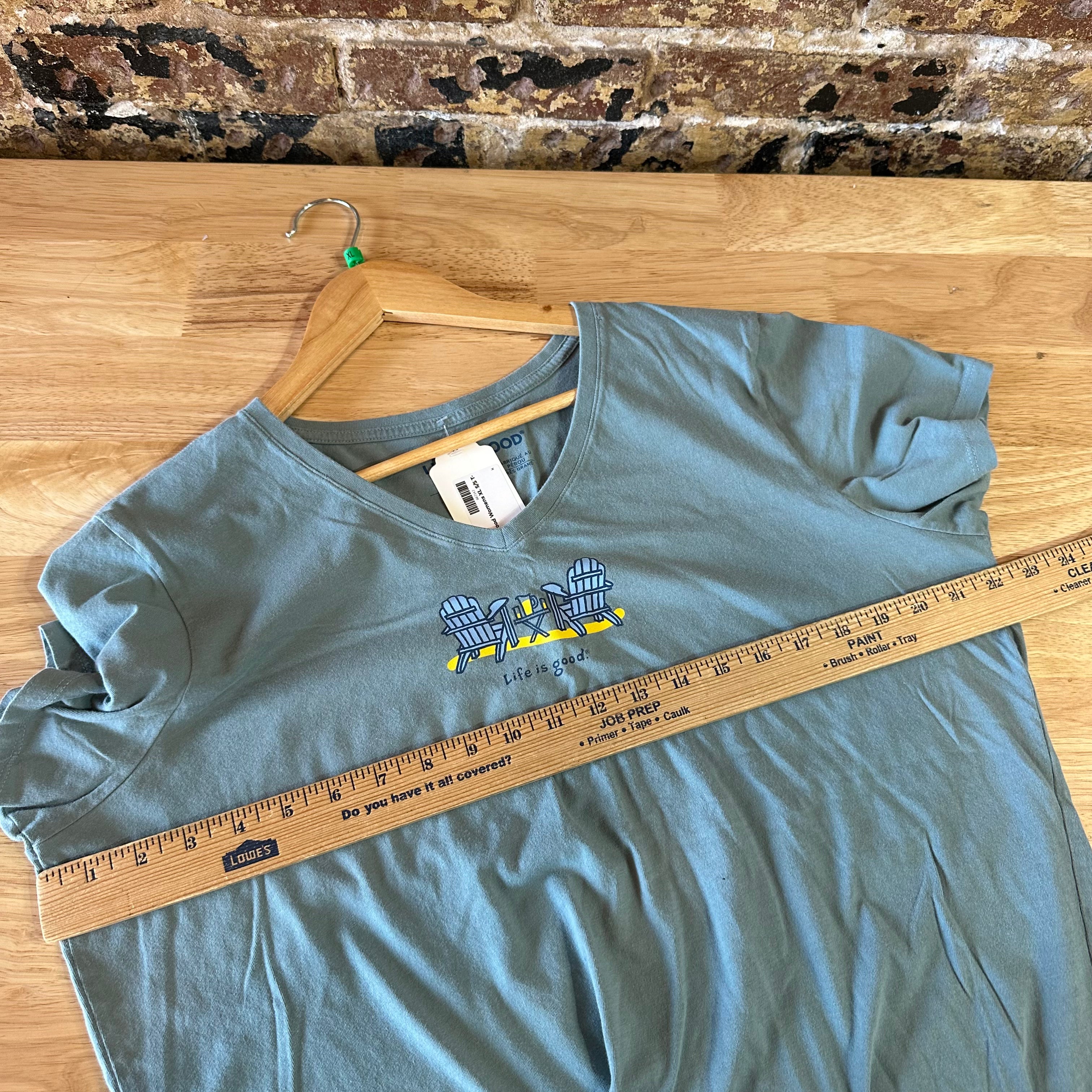 Life is Good T Shirt Womens Size XL