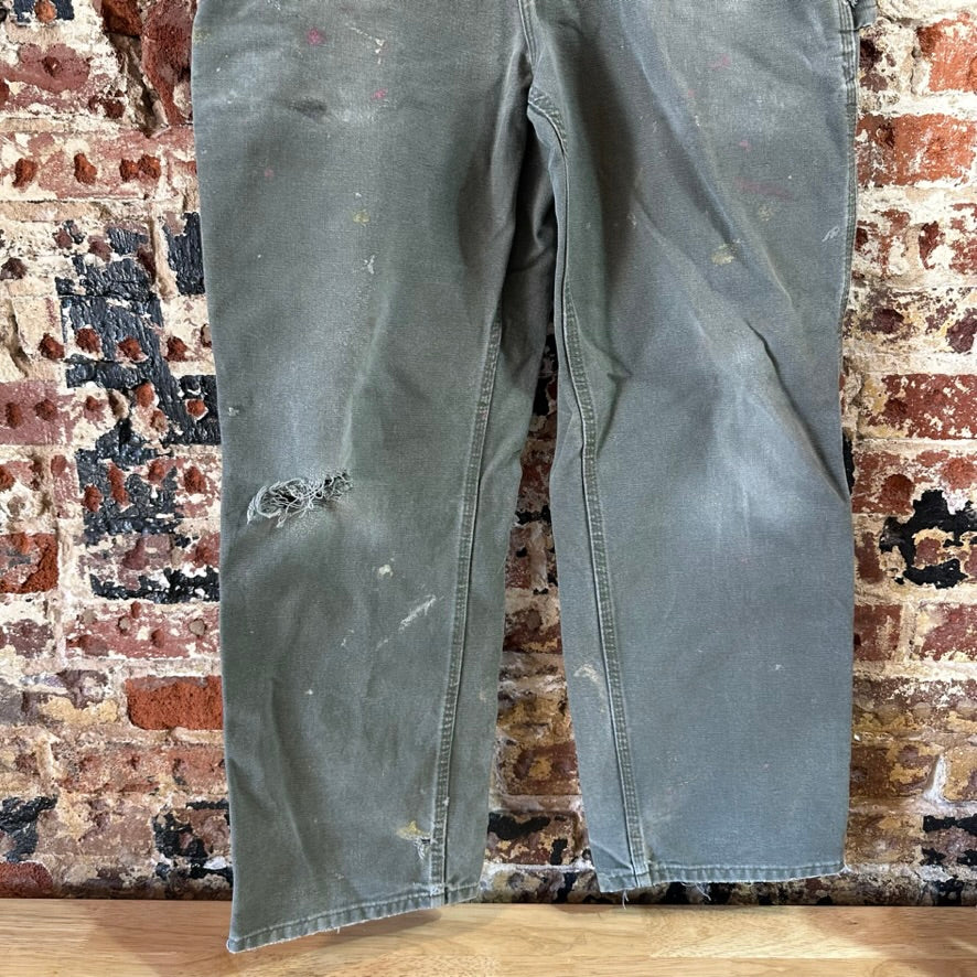 Carhartt B11 MOS Mens 32x30 Green Pants