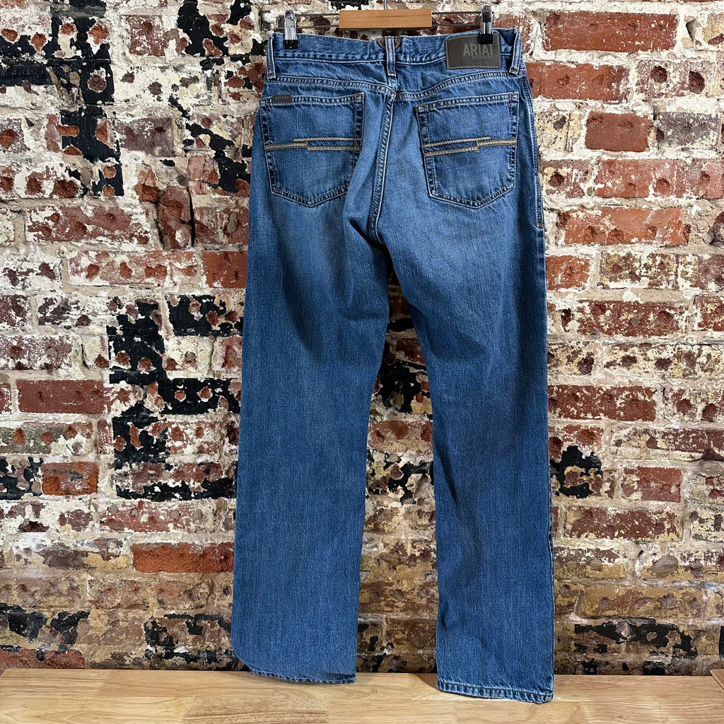 Ariat M1 Vintage Straight Blue Jeans Men's 31x34 Western Cowboy