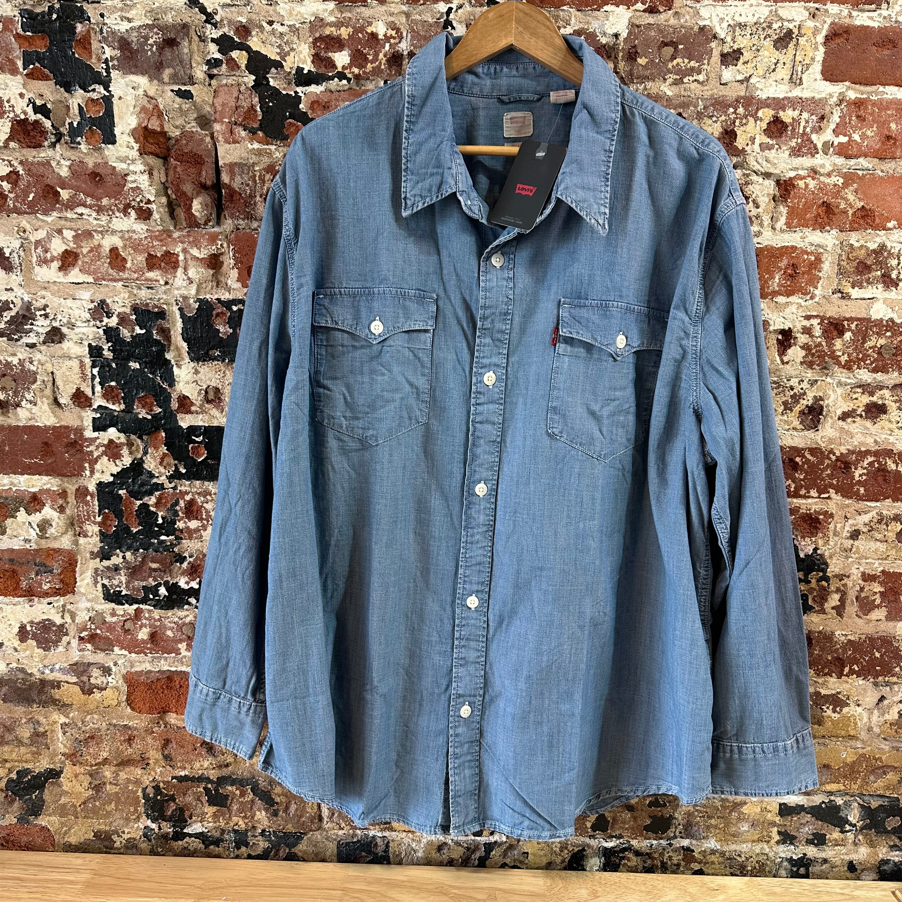 Levi's Mens 2XL Long Sleeve Button Up NEW