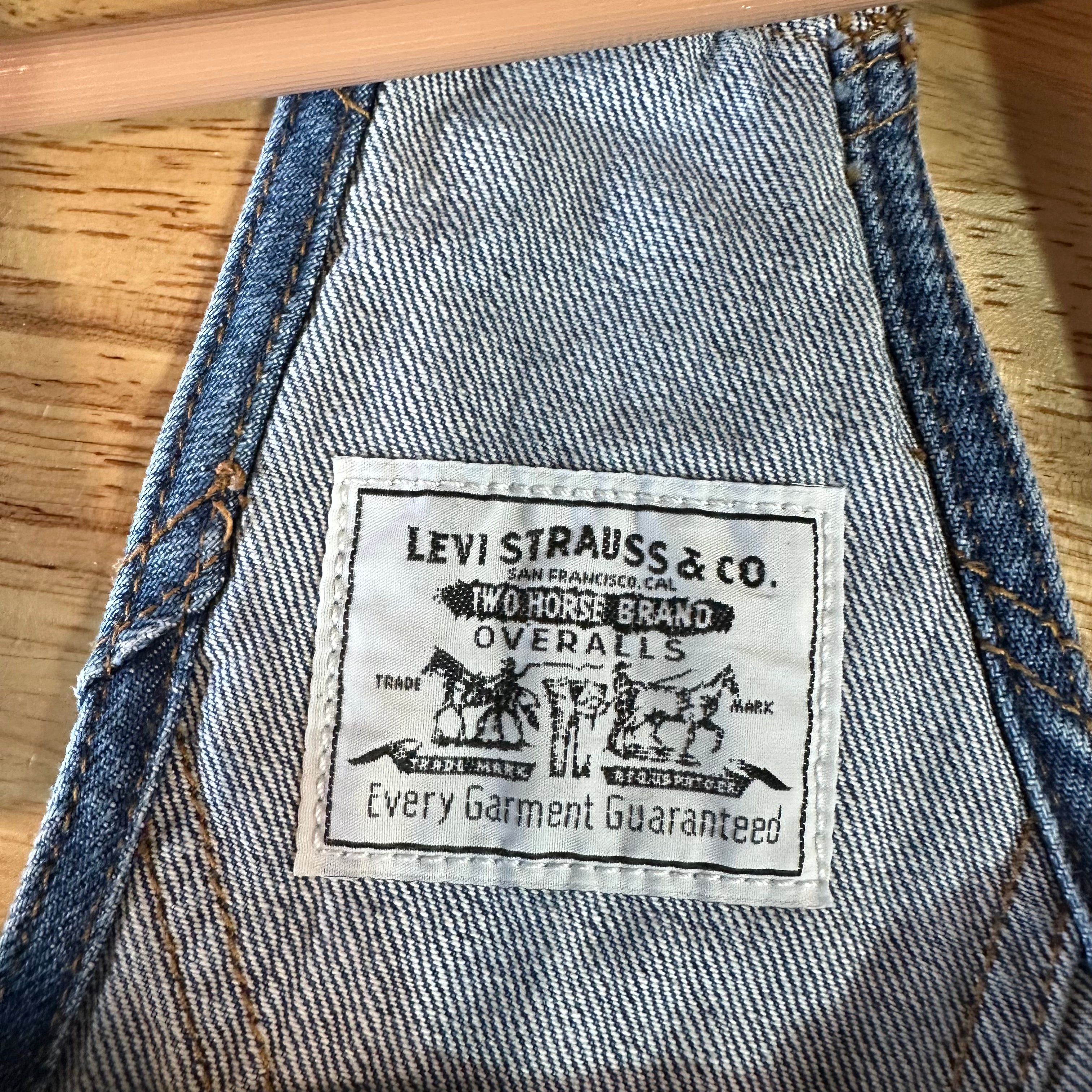 Levi's Womens Medium Jean Overalls