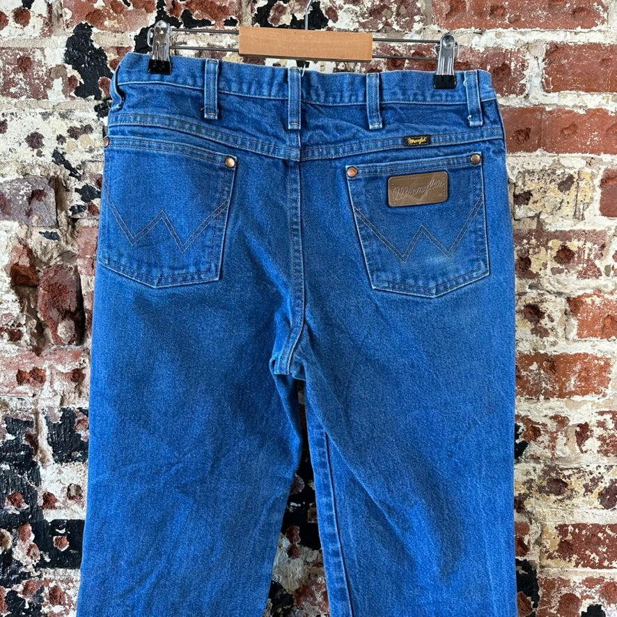 Wrangler Mens 34x31 Blue Jeans