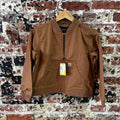 Carhartt Jacket Youth Girls Small (7-8) Rugged Flex Canvas Bomber Coat NEW Brown