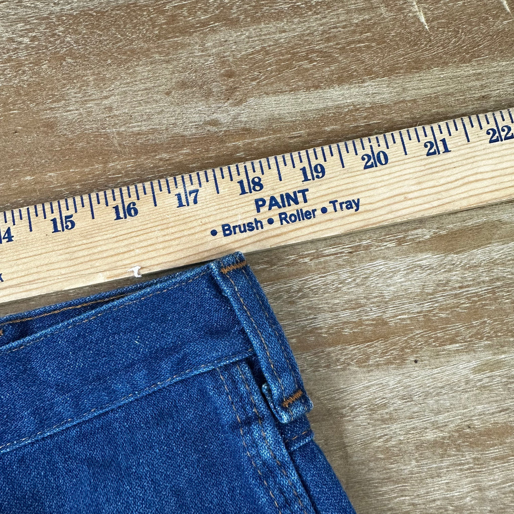 Vintage Wrangler Jeans 38x24.5 Blue western denim *hemmed