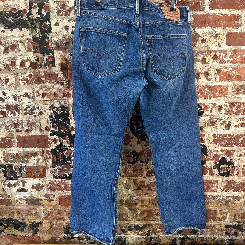 Levis 501 Mens 36x29 Blue Jeans