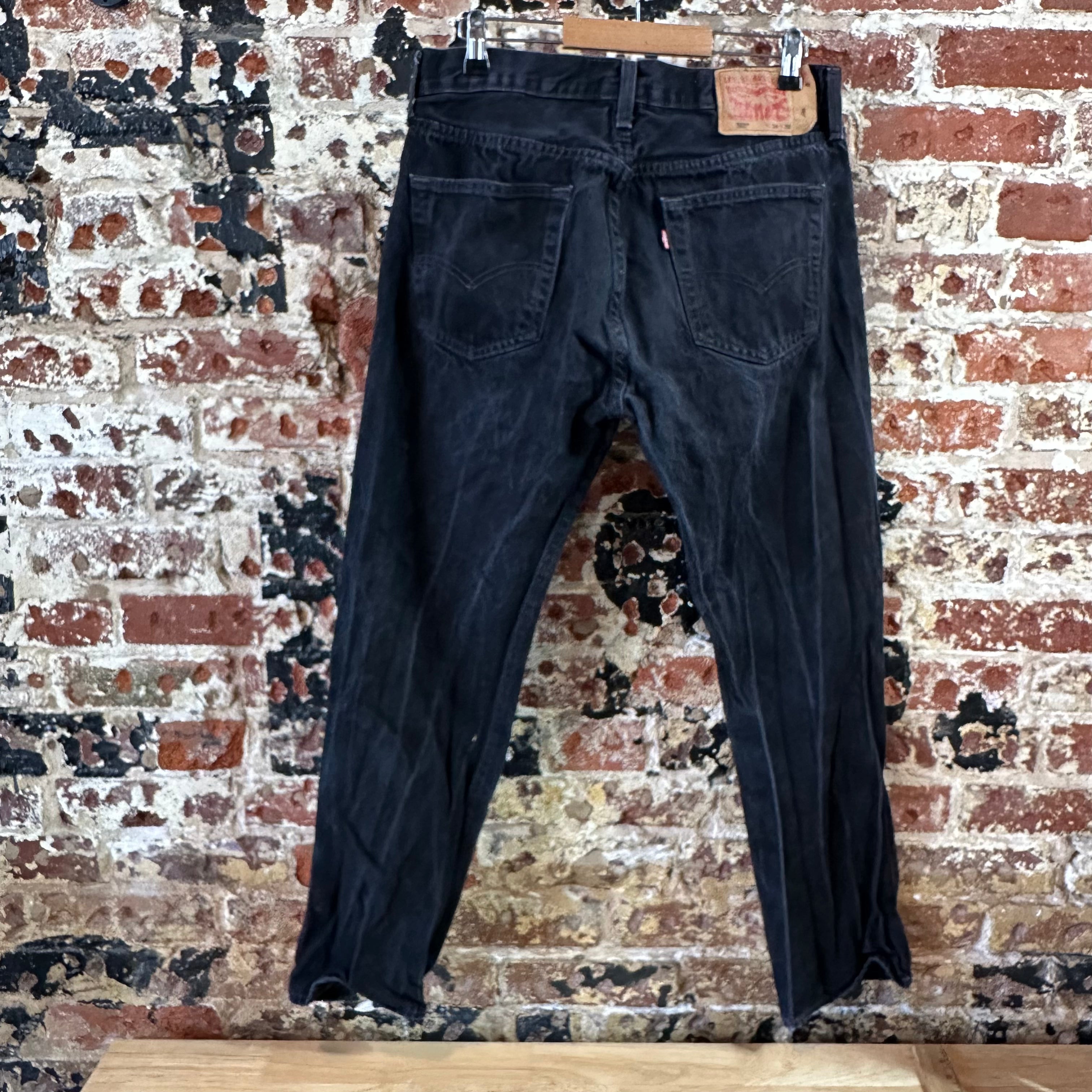 Levi's Mens 34x30 Black Jeans