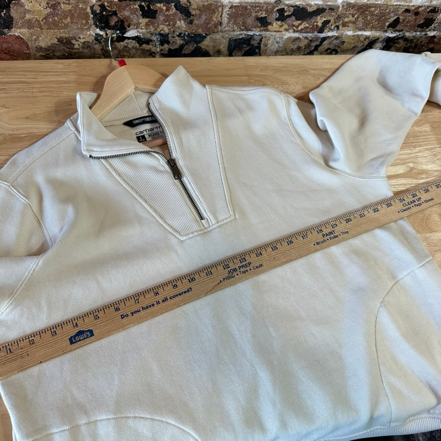 Carhartt 1/4 zip Sweatshirt Womens Large