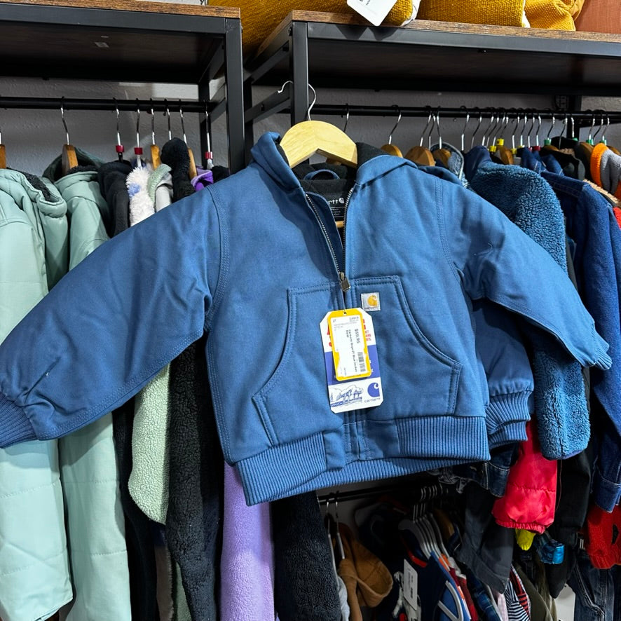 Carhartt Boys 2T Blue Jacket NEW
