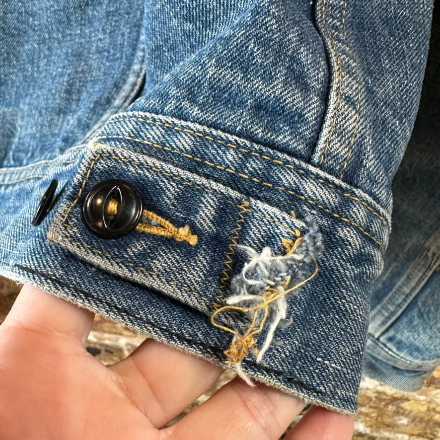 VTG Lee Storm Rider Mens Medium Jean Jacket