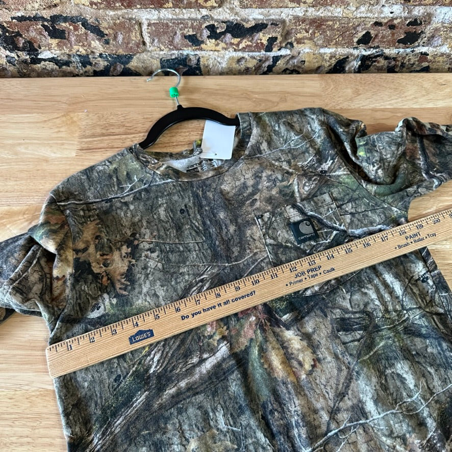 Carhartt Long Sleeve Camo T-Shirt Boys XL