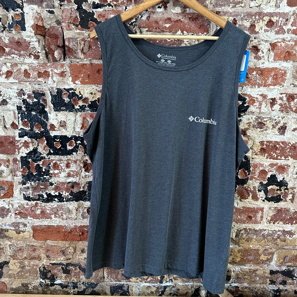 Columbia Men's 2XL Tank Top Gray NEW