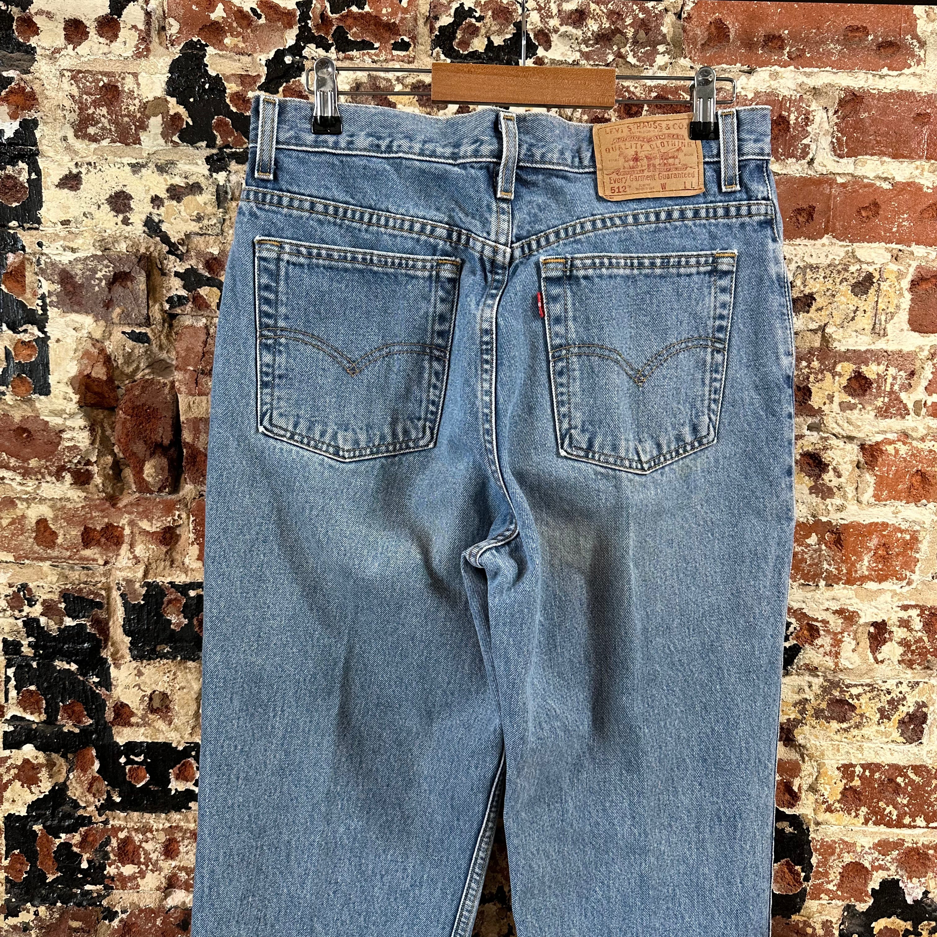 VTG Levi's 512 Womens 12 Long Jeans