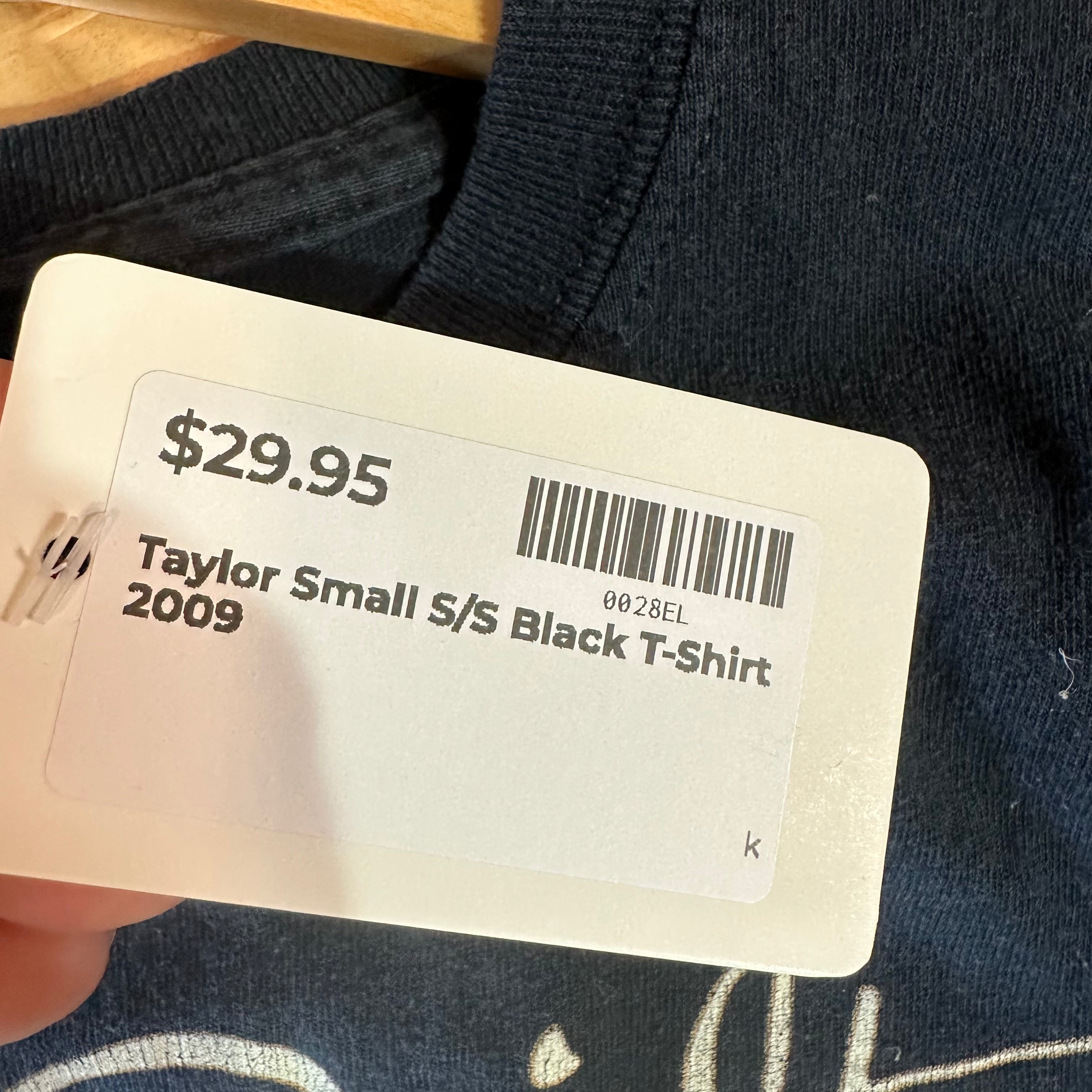 Taylor Swift Small S/S Black T-Shirt
