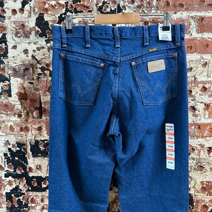 Wrangler Mens 31x36 Blue Jeans NEW