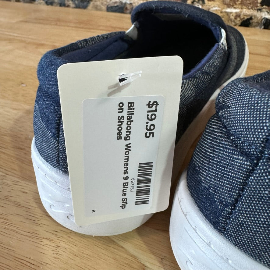 Billabong Womens 9 Blue Shoes