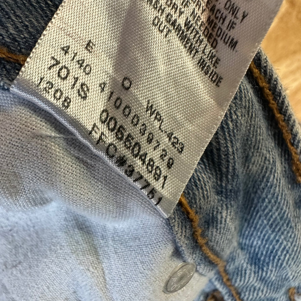 Levi's 550 Jeans Mens 34x30 Blue Cotton Denim Medium wash Relaxed Fit