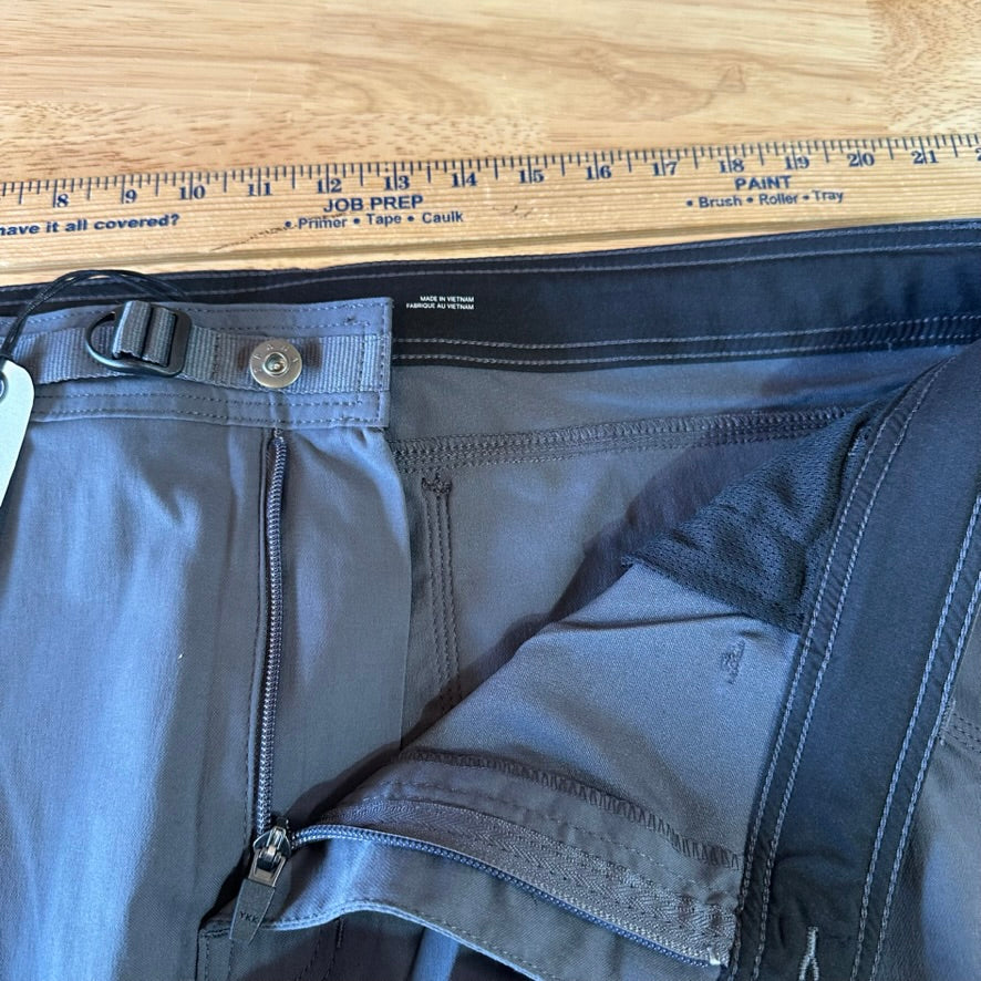Prana Stretch Zion Straight Pant Men’s 42x28 Pants Gray NEW