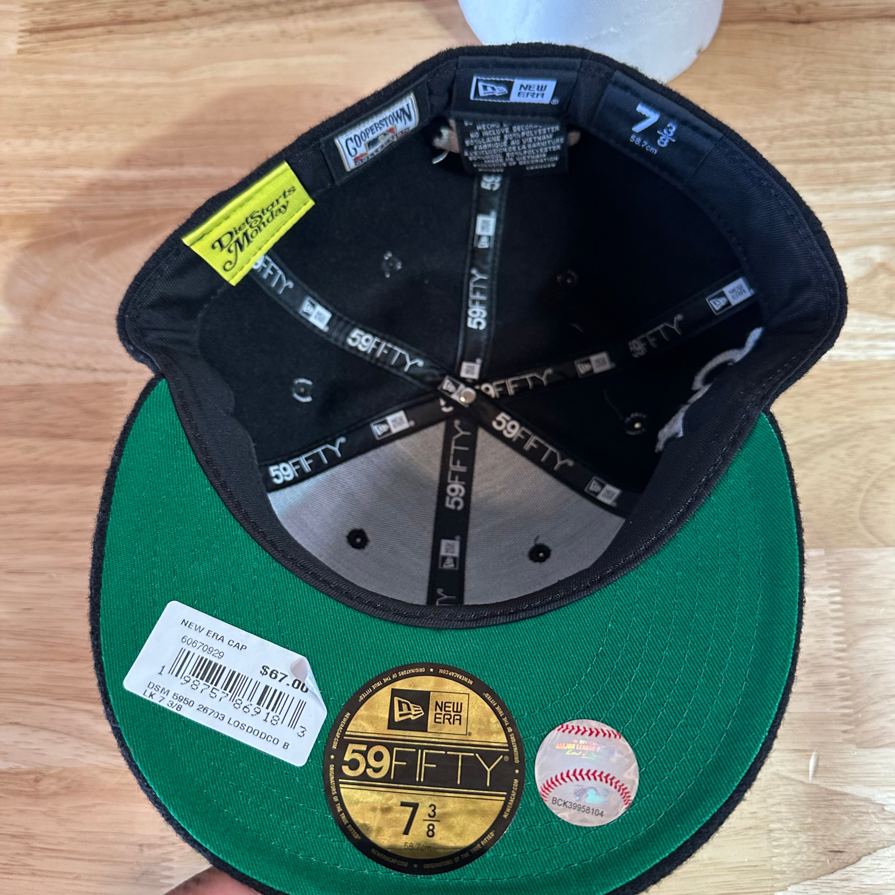 Dodgers x Diet Starts Monday Black Hat NEW