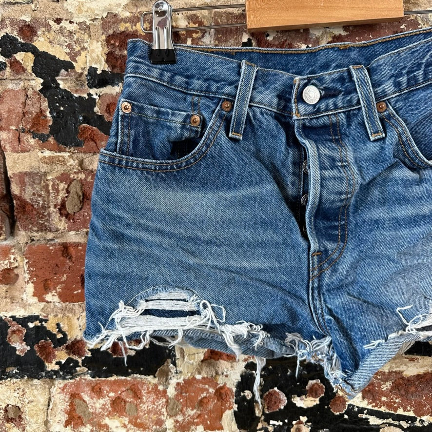 Levi's Cut off Jean Shorts Womens 27