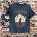 Johnny Cash Large Gray S/S T-Shirt