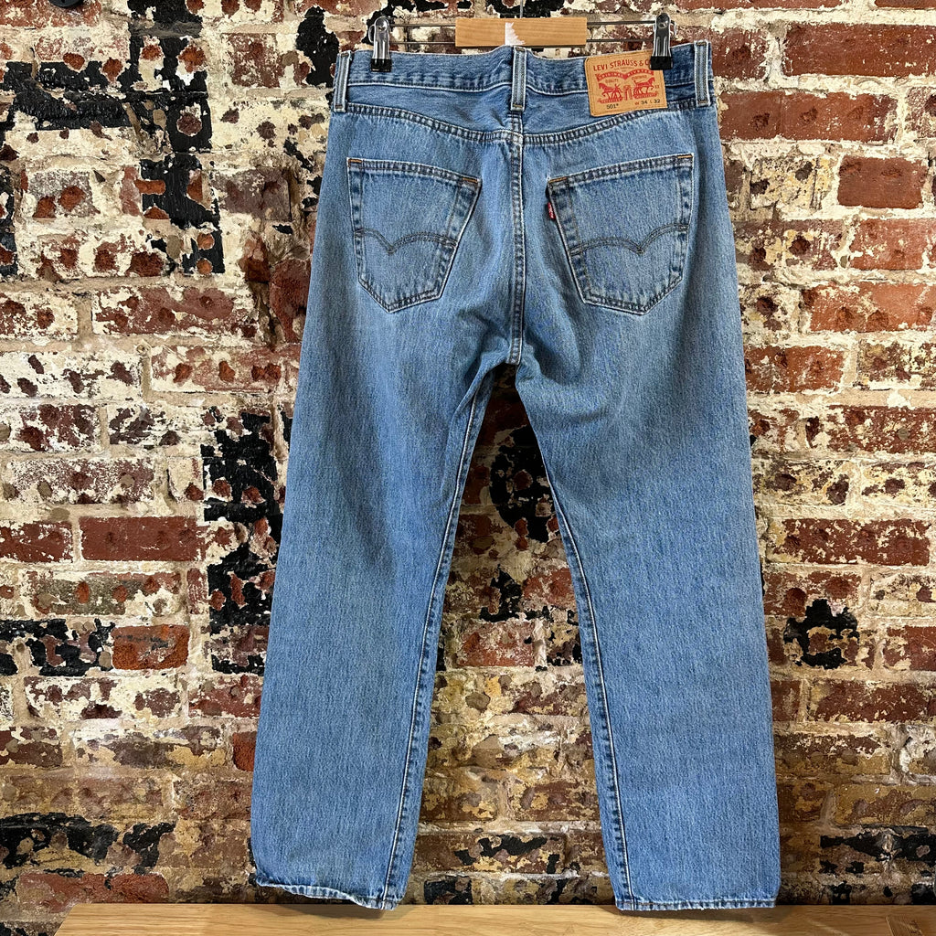 Levi's 501 Mens 34x32 Blue Jeans