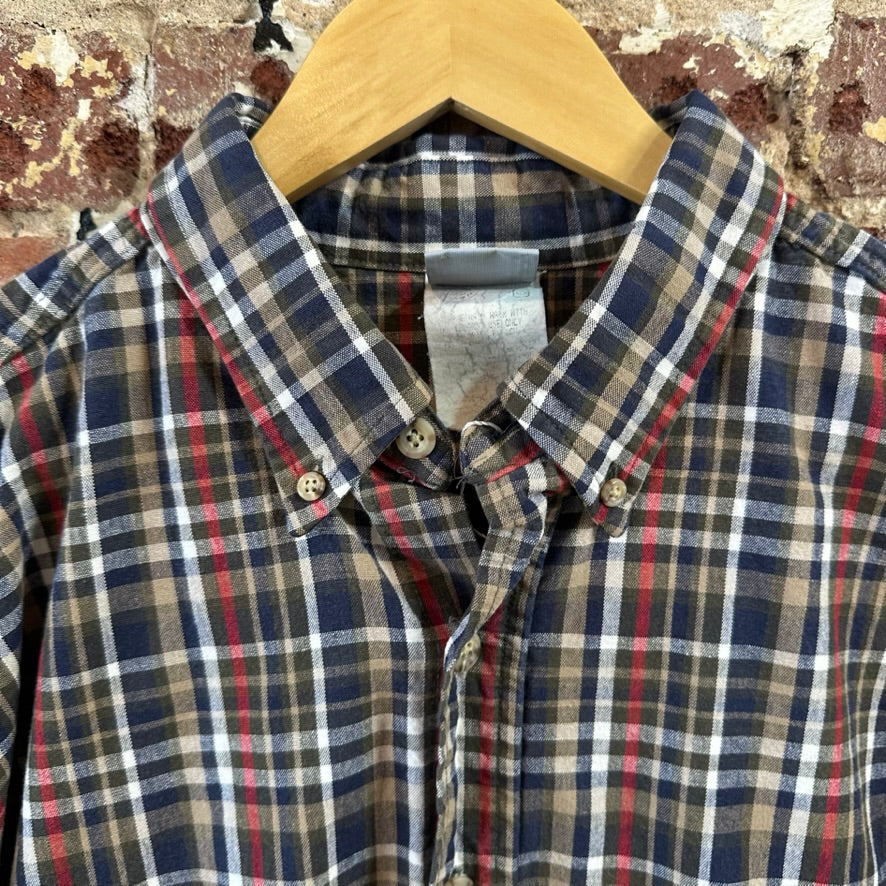 VTG Carhartt L/S Button Shirt Mens 2XL