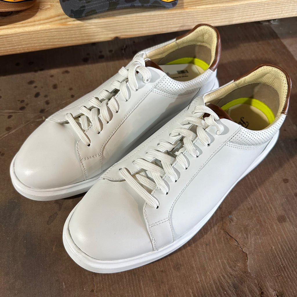 Florsheim Social Lace To Toe Casual Dress Shoe White Men 10