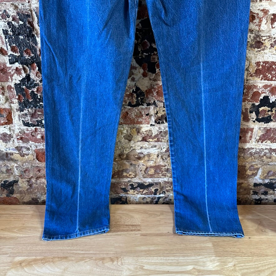 Wrangler Mens 33x36 Blue Jeans