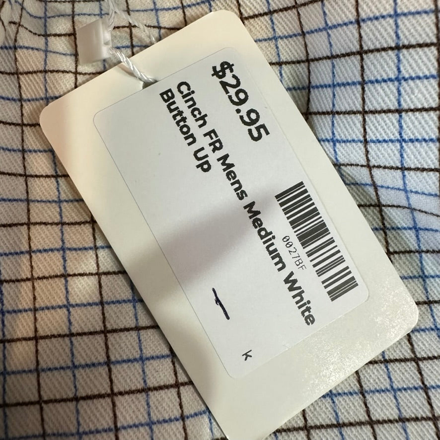 Cinch FR Mens Medium Button Up Shirt
