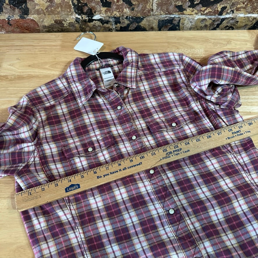 North Face Womens Large Western Shirt