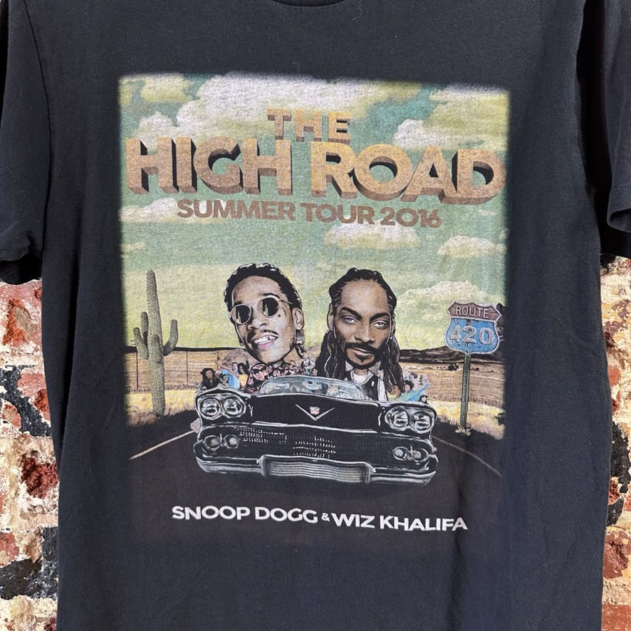 High Road Medium S/S Black T-Shirt