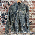 Rattlers Brand Mens Mossy Oak Break Up Camo Shirt Hunting Large Vintage