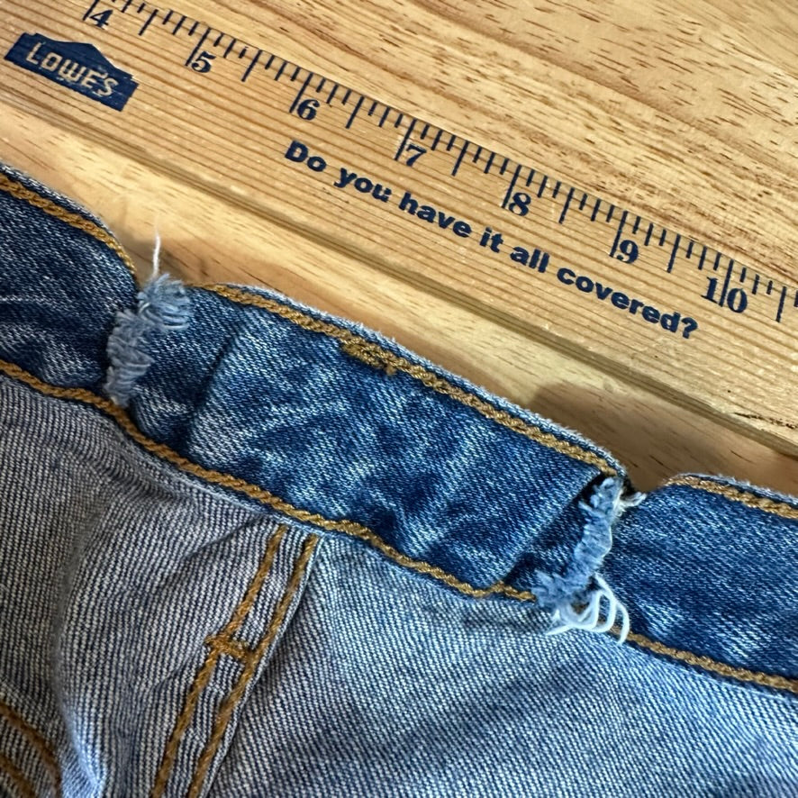 Levi's Womens 29x27 Distressed Jeans