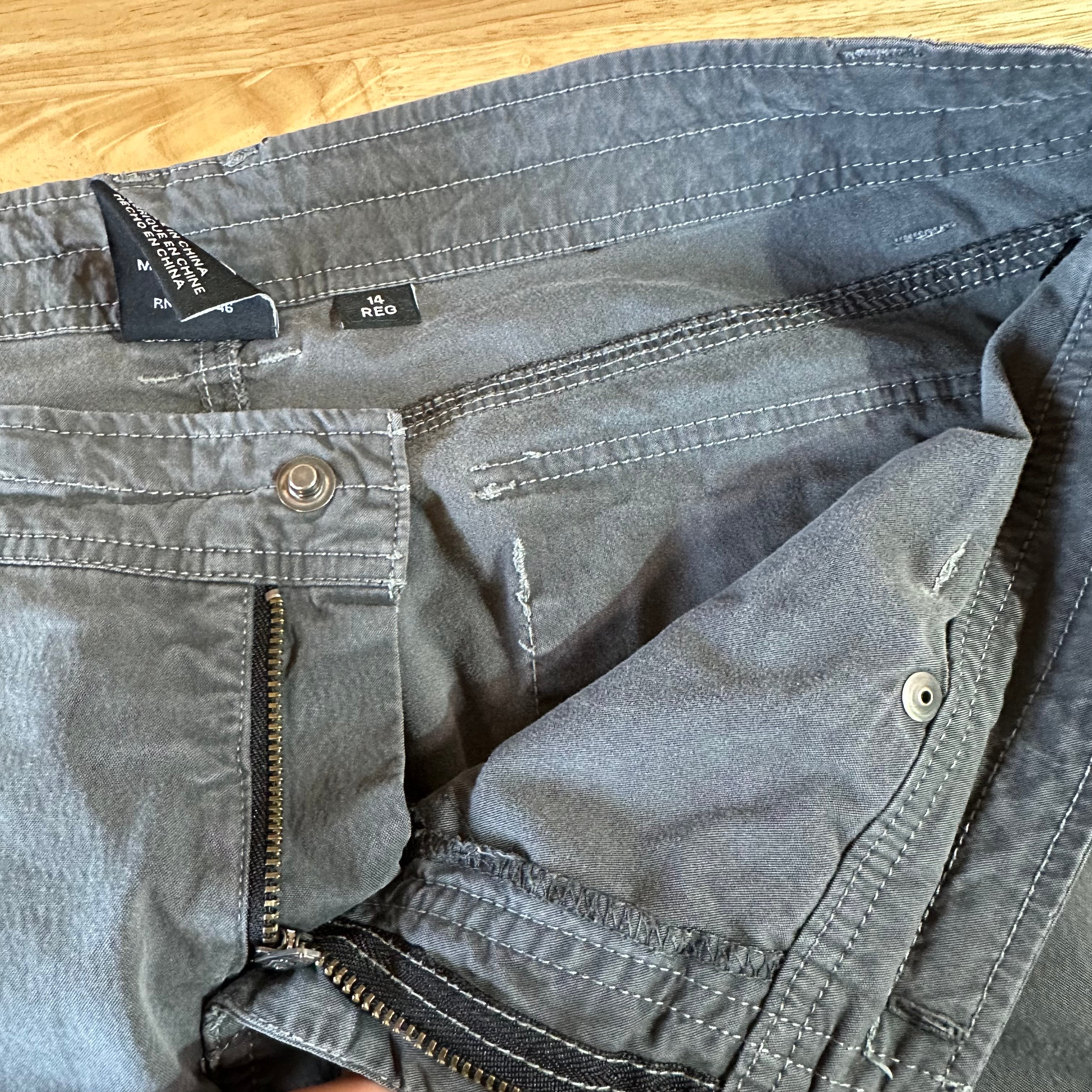 Kuhl Womens 14 Patina Dye Gray Pants