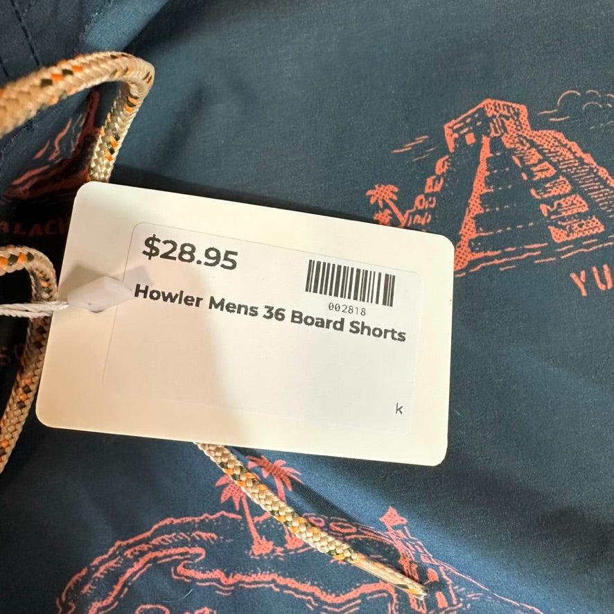 Howler Board Shorts Mens 36