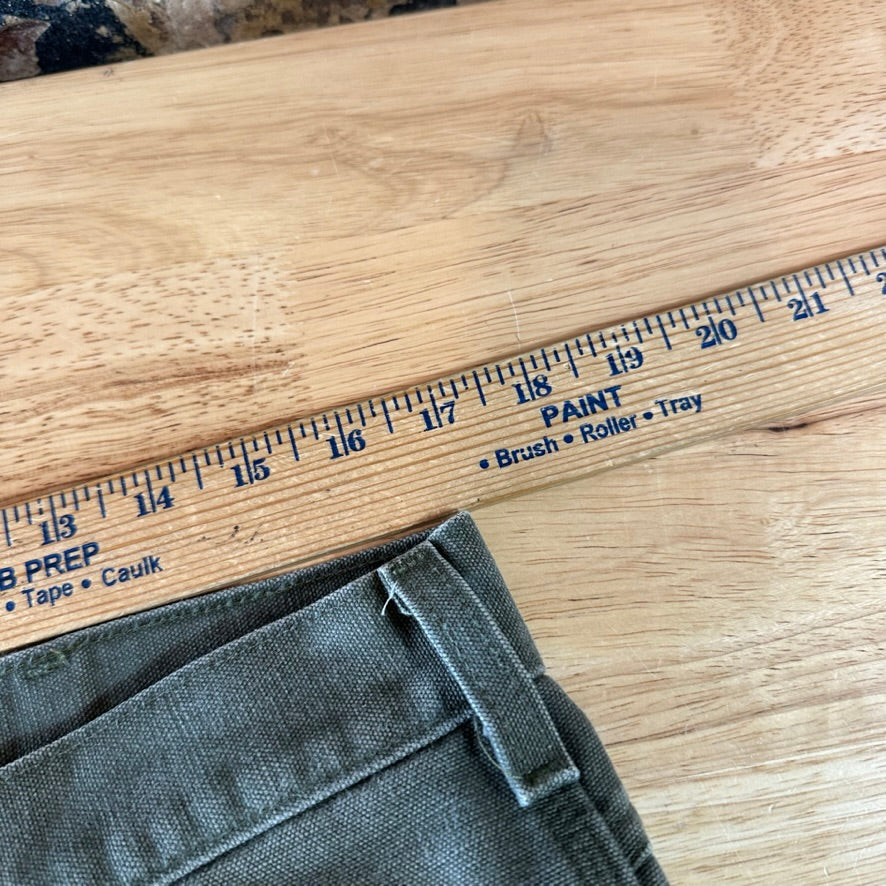 Carhartt B174 MOS Mens 34x32 Green Pants