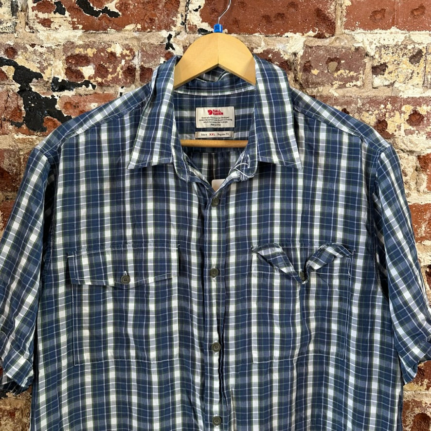 FJall Raven S/S Button Up Shirt Mens 2XL