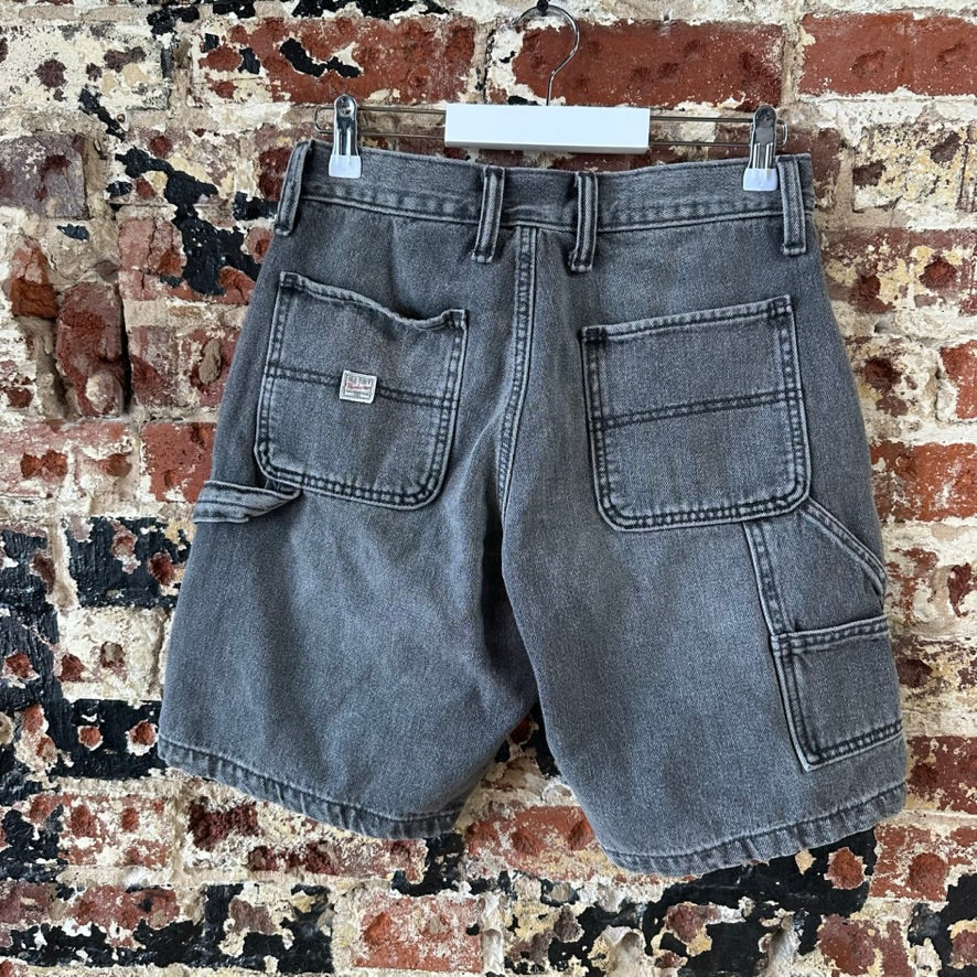 Old Navy Mens 28 Black/Gray Shorts