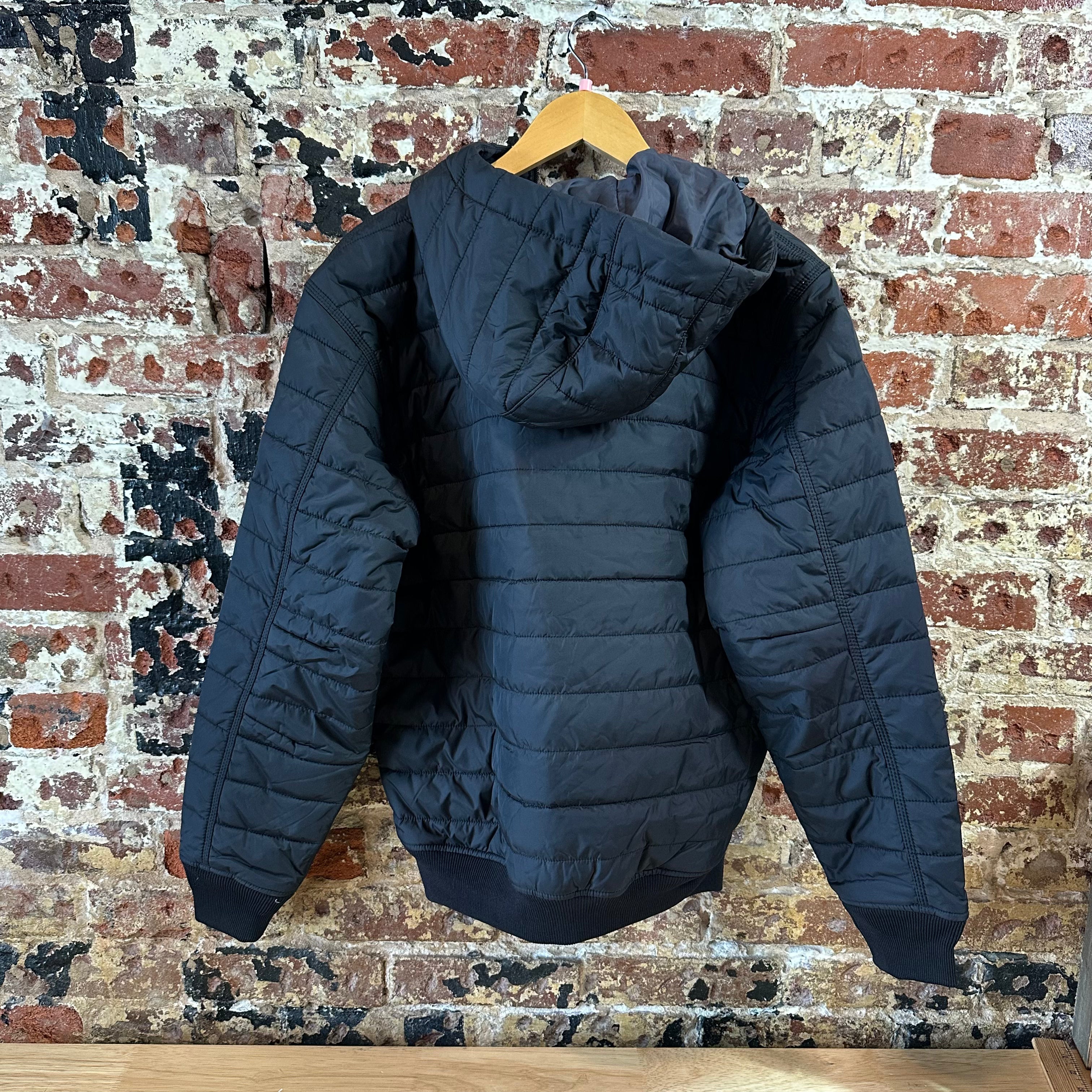 Carhartt Mens Small Rain Defender Black Jacket