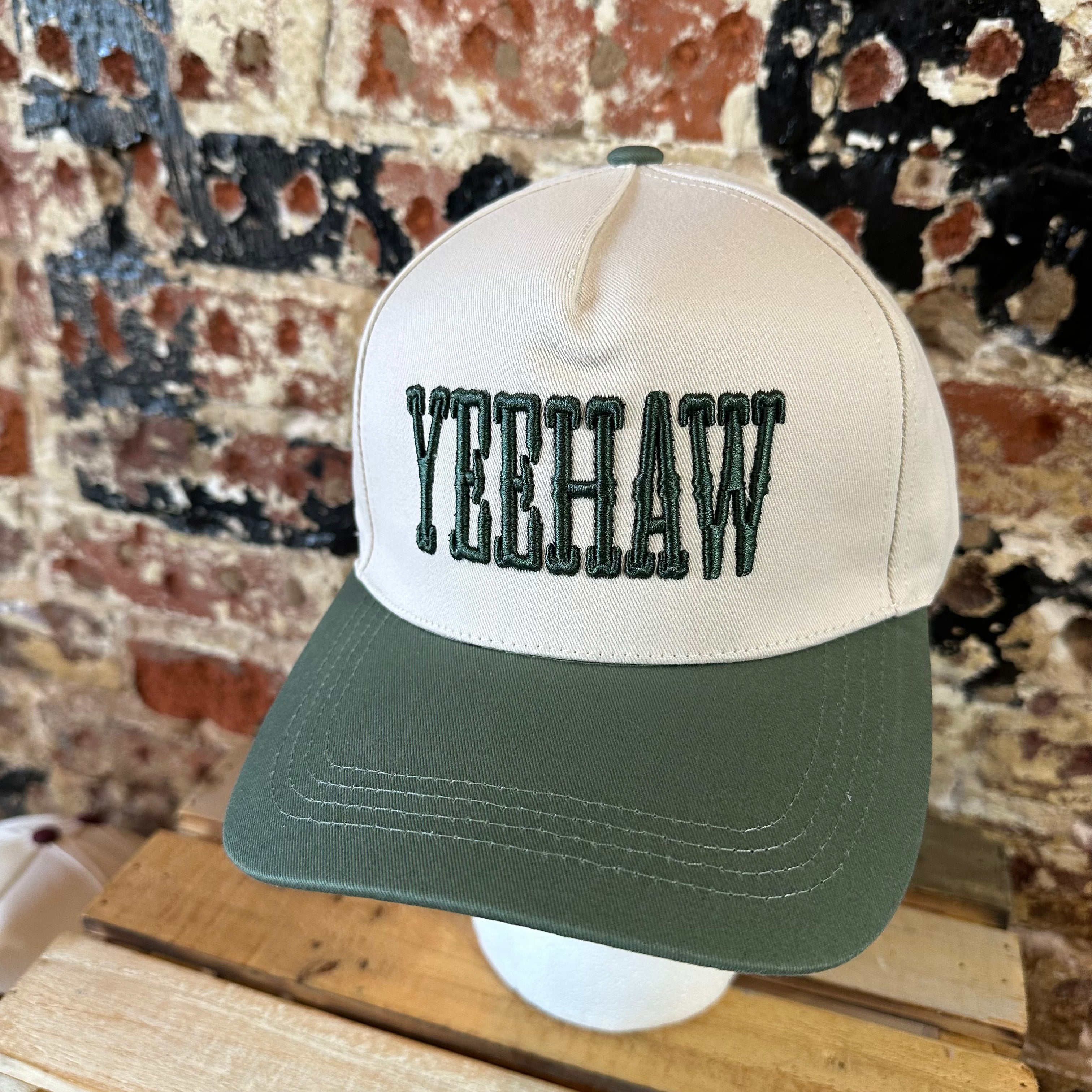 YEEHAW Hat Green NEW