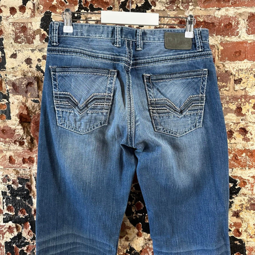 BKE Tyler Mens 31x33 Blue Jeans