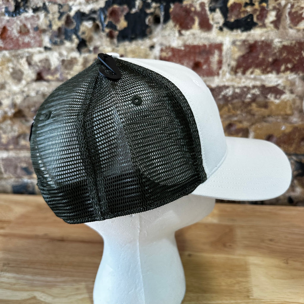 Carhartt Force Canvas Mesh-Back C Logo SnapBack Trucker Hat White Green New